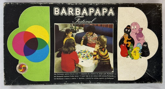 Figurine Barbapapa Vintage avec fleursParfait état! (D'occasion) à