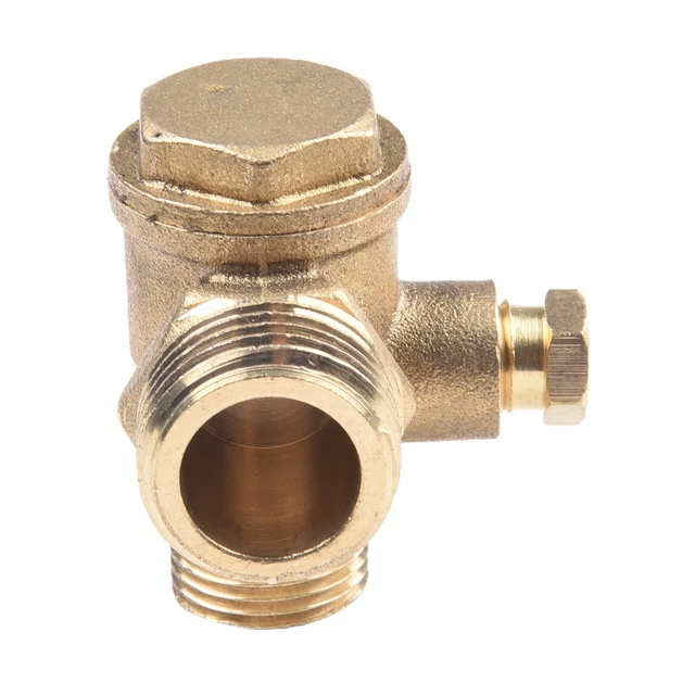 Tube Admission Compresseur + Clapet Anti-retour – Acier Inox, Universel, 14/16/19mm