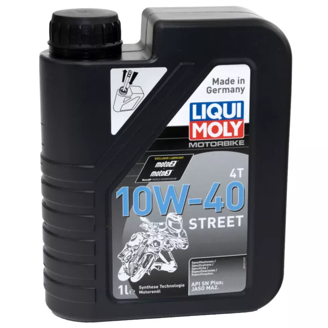 LIQUI MOLY Motoröl High Perfomance 1 Liter 10W-40 für Yamaha XV XVS XVZ YBR YZF