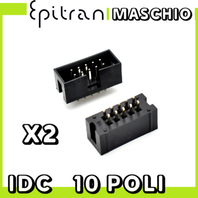 Art SOTTOCOSTO 5pz connettore IDC 34 poli maschio da pcb ART SP60 cavo piatto 