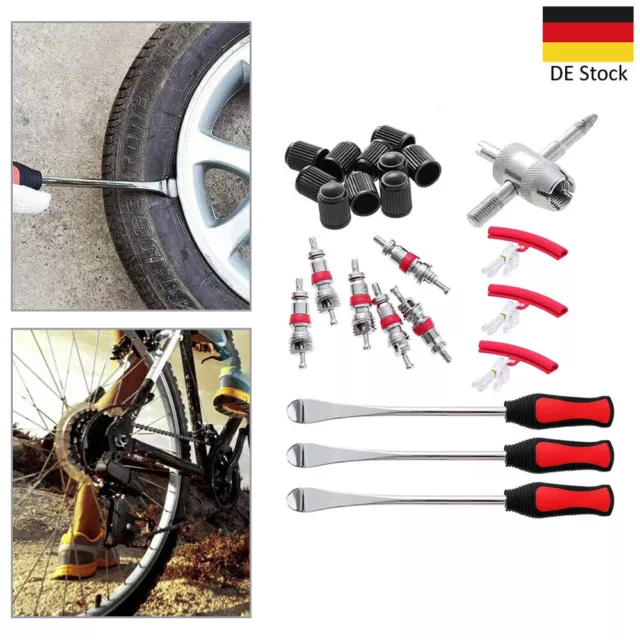 Fahrrad Reifenheber Montierhebel Montiereisen Reifen Montagehebel Set Motorrad