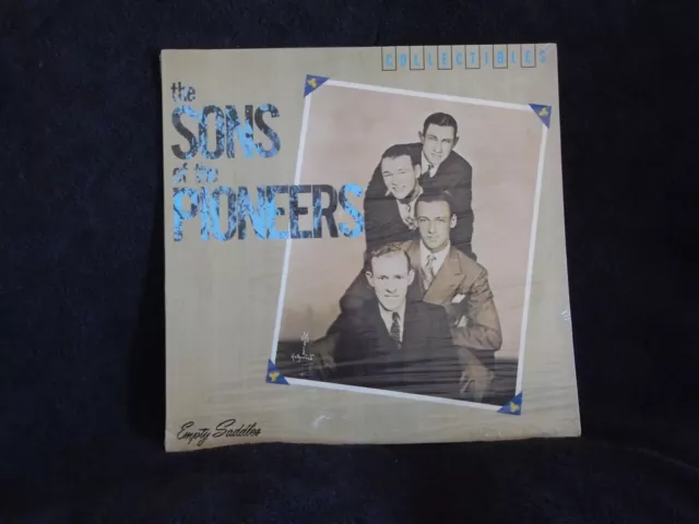 SONS OF THE PIONEERS, Empty Saddles USA New Sealed Old Stock LP Steve Hoffman