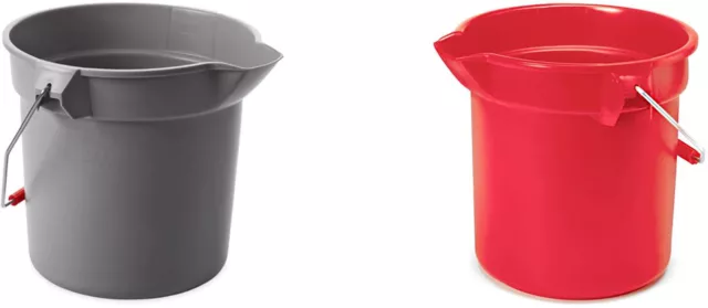 Rubbermaid Commercial Products BRUTE Heavy-Duty Round Bucket