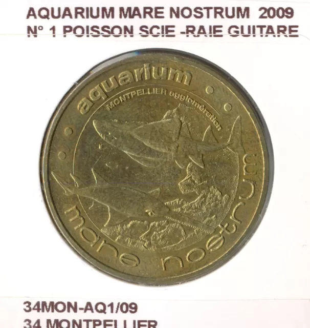 34 Montpellier Aquarium Mare Nostrum N1 Poisson Scie Raie Guitage 2009 Sup-