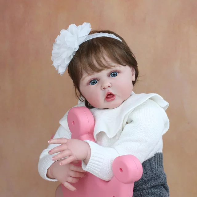 Bambola principessa fittizia bambino realistica bambina 24 pollici fittizia compleanno REGALO