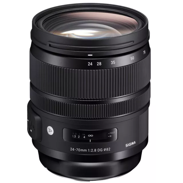 Sigma 24-70 mm / 2,8 DG OS HSM ART  Objektiv für Canon EOS Demo-Ware
