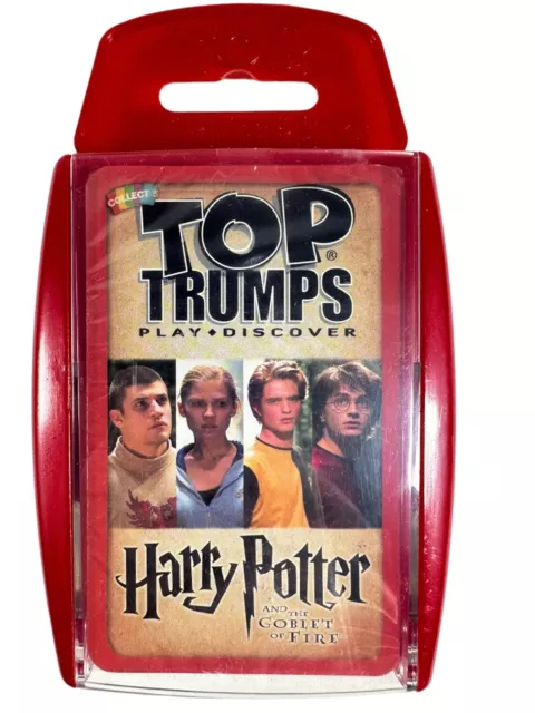 Harry Potter and the Goblet of Fire Top Trumps Card Game ~ NEW & SEALED