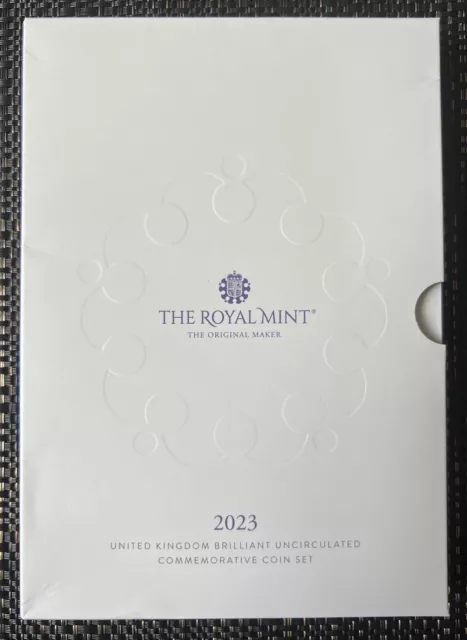 The 2023 United Kingdom Brilliant Uncirculated Commemorative Coin Set