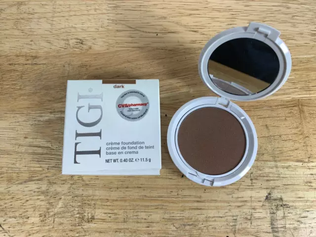 TIGI Professional Cosmetics Creme Foundation Compact - Dark  .40 oz