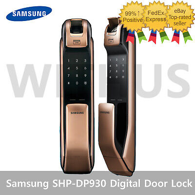 Samsung SHP-DP930 Keyless Fingerprint PUSH PULL Digital Door Lock (SHP-DP920)