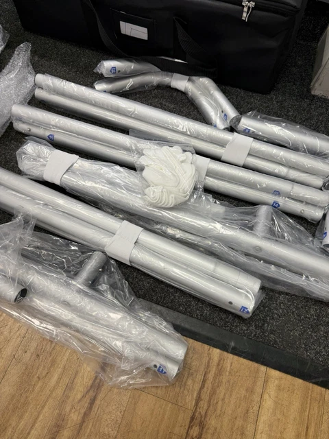 TFD-S200 200CM WIDE Straight Tube Wall Fabric Display £49.99 - PicClick UK