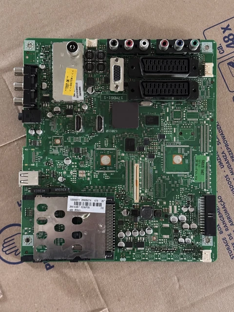 Carte Mère TELEFUNKEN 17MB110P Sans Satellite - 2x HDMI - Occasion (écran Cassé)