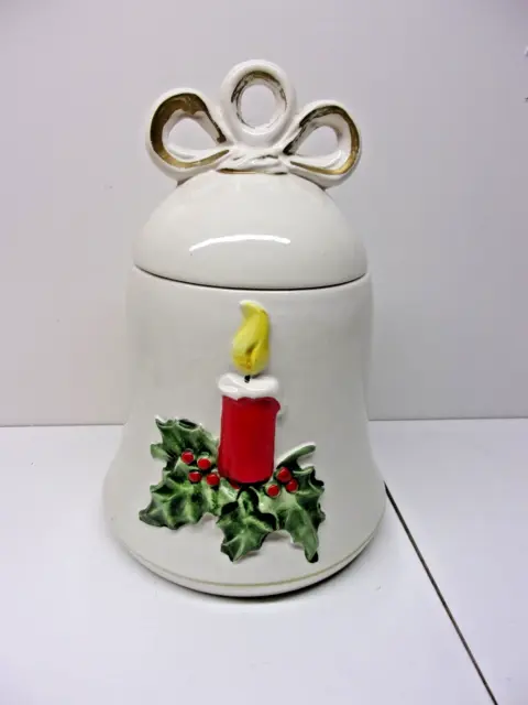 alte Gebäckdose Konfektdose Keramikdose Deckeldose  Weihnachten Plätzchen 22 cm