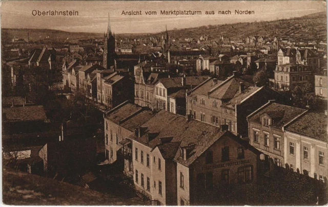 CPA AK Oberlahnstein - view from the market square tower GERMANY (1069958)