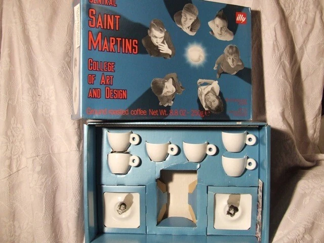 Collezione tazzine illy per caffe' -SAINT MARTINS  nuove ANNO 2000