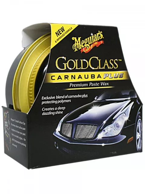 Autowachs  Meguiar`s Gold Class Carnauba plus Premium Paste Wax 311g