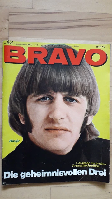 BRAVO Nr.42 vom 10.10.1966 Helga Anders, the Troggs, Small Faces, Who, Beatles