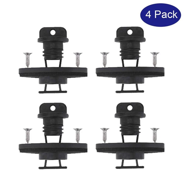 Kayak Drain Plug Kit Hull Coarse Thread Bung for Canoe Boat Set with ...