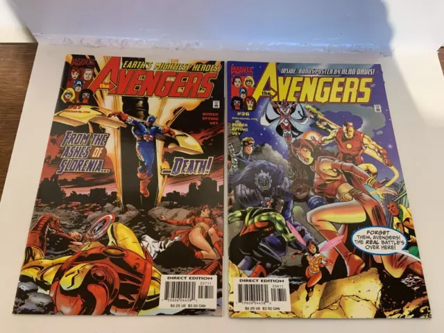 US Marvel Avengers Vol 3 # 36.37