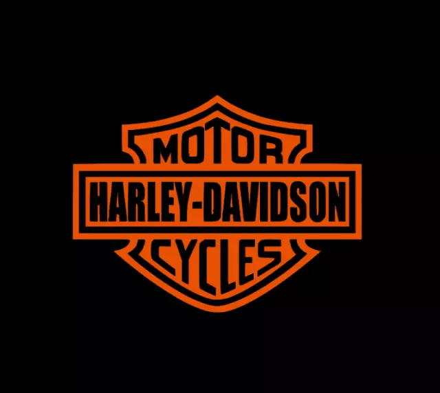 Harley Davidson Bar and Shield 6.5" Sticker Harley Decal Vinyl motorcycle helmet