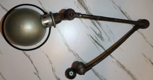 Ancienne lampe Jielde 2 bras