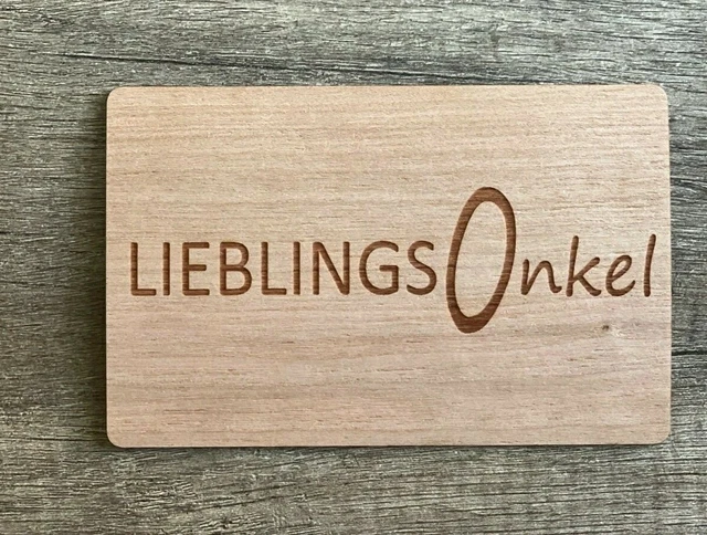 Grußkarte Aus Holz Geschenk Karte " Ich Liebe Dich
