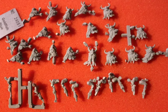 Games Workshop Warhammer Dwarves Dwarf Thunderers Handguns Rifle Body Bits GW