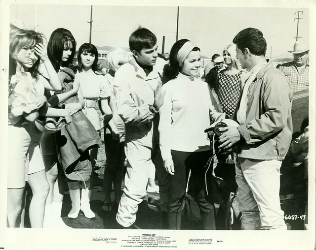 ANNETTE FUNICELLO FRANKIE Avalon Fireball 500 Stock Car Racing Orig ...