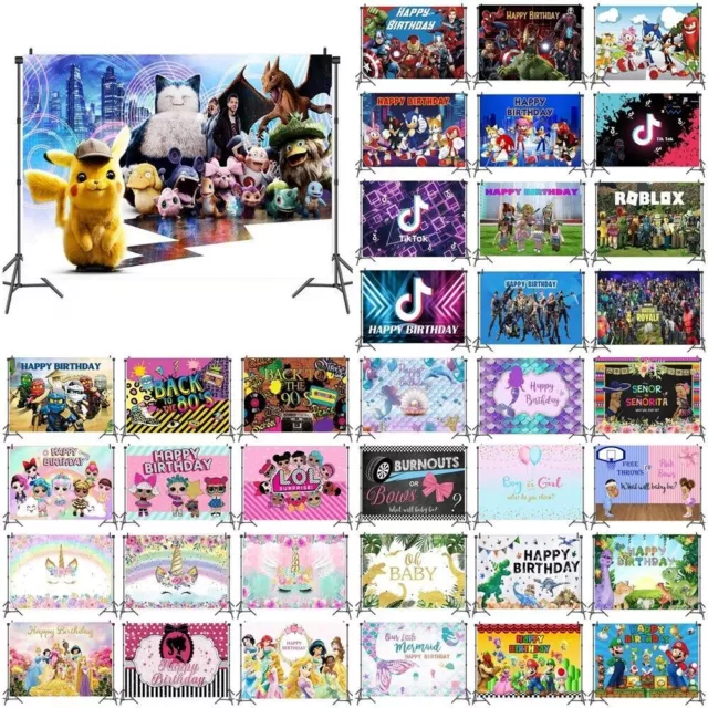 ALL CARTOON KIDS Birthday Party Photography Background Photo Studio all-cartoon-kids-birthday-party-photography-background-photo-studio