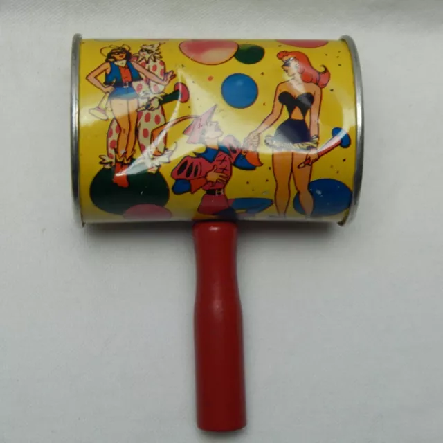 U. S. Metal Toy Co. Adult Custom Party Tin Noise Maker Hammer Rattle (A)