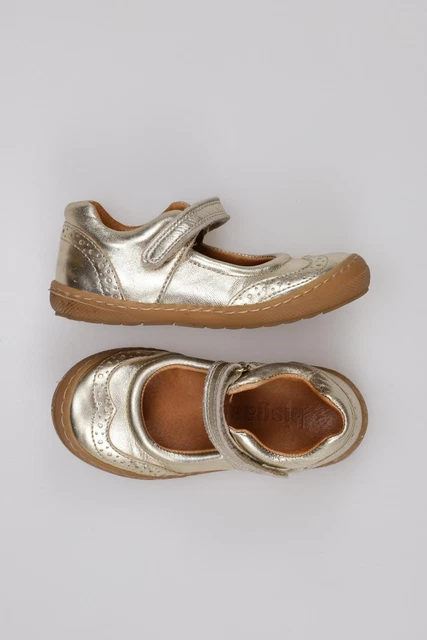 Bisgaard scarpe bambini bambina taglia EU 25 pelle oro #6b9bi4i
