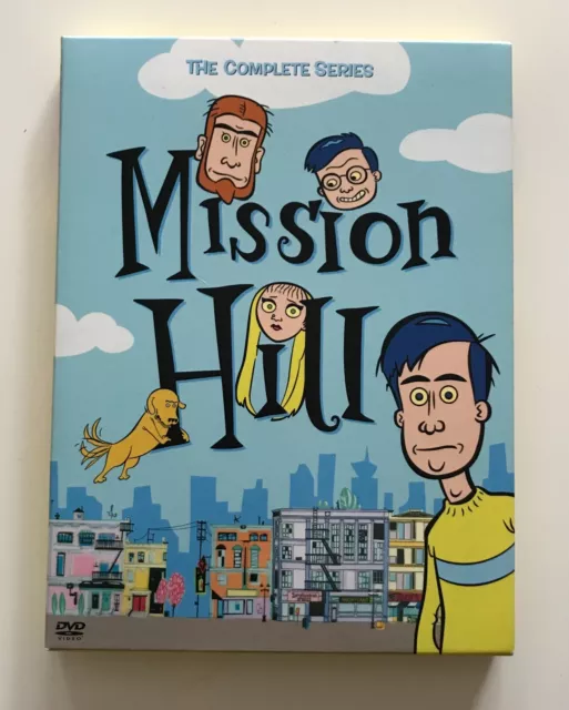 Mission Hill - The Complete Series 2-Disc DVD Set Retro Animation Y2K Region 1