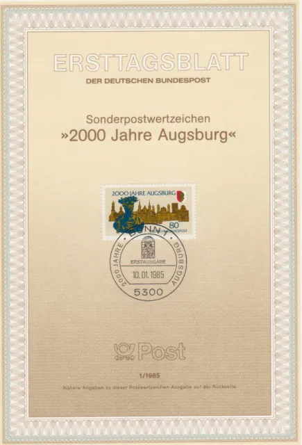 ETB - Ersttagsblatt - Sammlung - Deutsche Bundespost - Jahrgang 1985 (626)