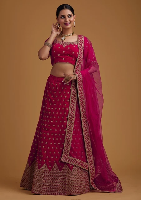 Bridal Indian Ethnic Lehanga Choli Lehenga Designer Wedding Party Wear For Women