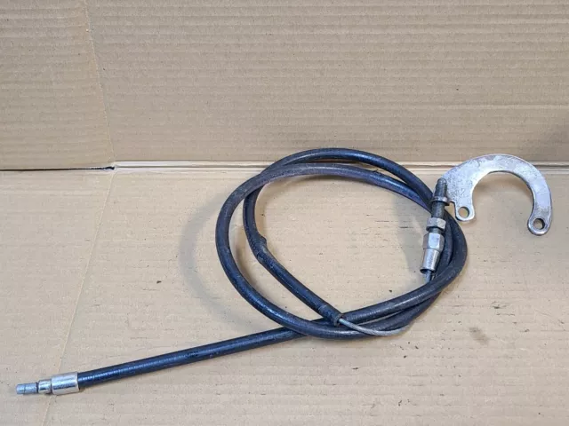 Bracket Oil Tank Clutch Cable Mount Harley Shovelhead