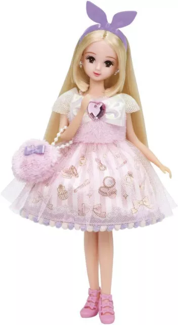 Takara Tomy „Lika-chan Dress Yumeiro Dress Set Makeup Happy“ Anziehpuppe