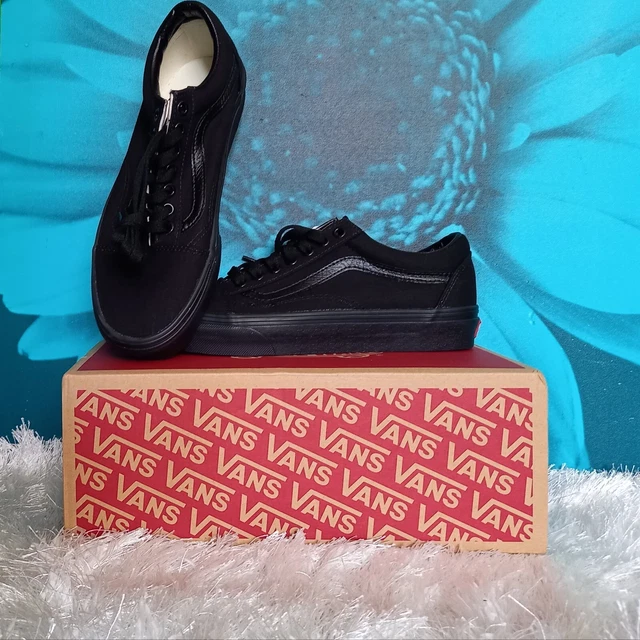 All black online vans size 6.5