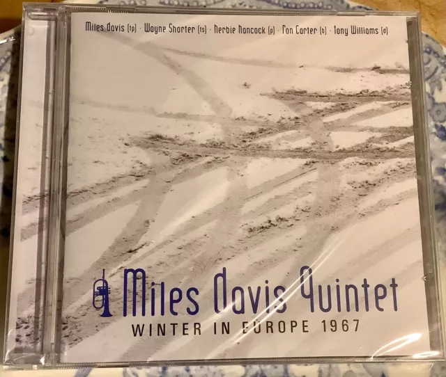 MILES DAVIS QUINTET Winter in Europe 1967. NEW SEALED CD. Live performances.