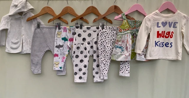 Pacchetto vestiti per ragazze età 9-12 mesi Tu F&F Jasper conran