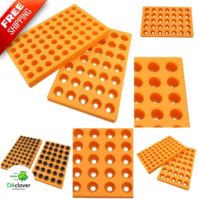 1pc ER Collet Storage Box CNC Machine Tools 60 Hole ER2535 Finishing Rack