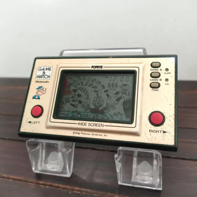 POPEYE Nintendo Game and Watch Retro Game Console ONLY Japan Retro Video Game