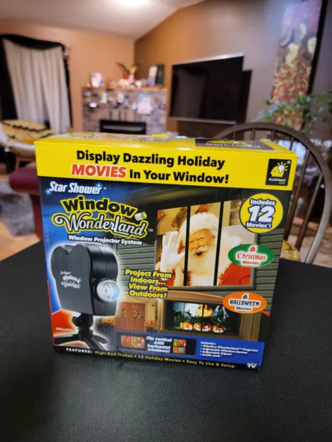 Window Wonderland: Holiday Video Projector