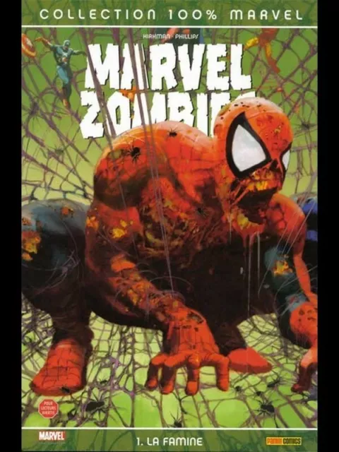 100% Marvel  Marvel Zombies tome 1 La famine (édition variante) - Neuf