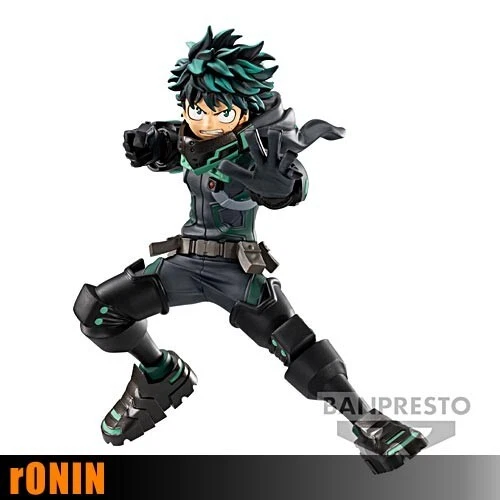 Figurine My Hero Academia Izuku Midoriya World Heroes’ Mission - Banpresto Neuf