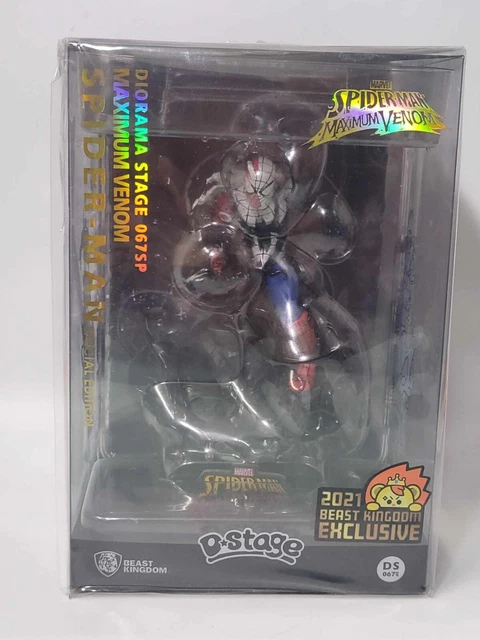 Marvel Spiderman Maximum Venom Iron Man Special Editiom Beast Kingdom