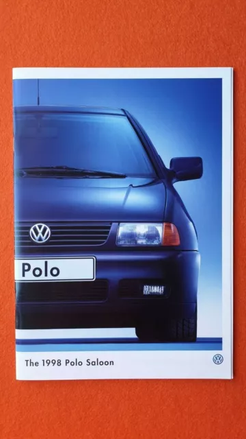 Volkswagen Polo Saloon L CL car brochure sales catalogue May 1997 MINT VW B