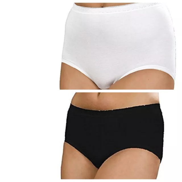 VEDONIS COTTON MAXI Brief Seamless Full Briefs Knickers Underwear (2 PACK)  £19.99 - PicClick UK