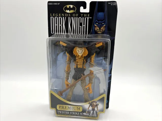 New Kenner Batman Legends Of The Dark Knight Scarecrow Twister Strike Figure E43