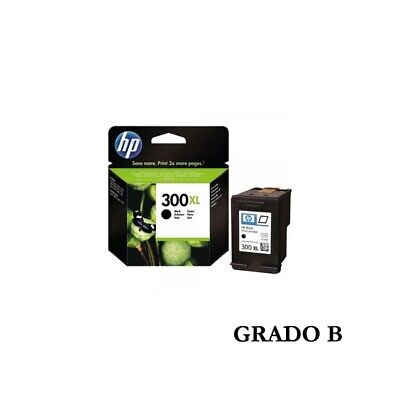 HP 300XL CC641EE cartuccia originale GRADO B bk nero 600 pagine 12ml