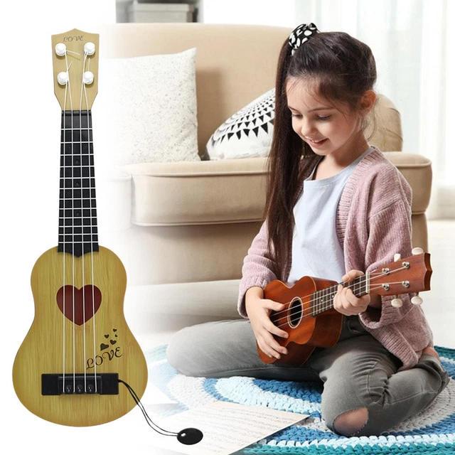 2x Mini Kids Ukulele Chitarra Giocattolo Classico Per Ragazzi Ragazze